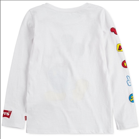 Girls Levi’s and x Disney Mickey Mouse Tee - Picture 2 of 11